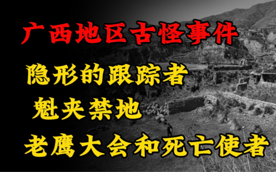 [图]【天涯神贴】广西地区古怪事件：隐形的跟踪者、魁夹禁地、老鹰大会和死亡使者！