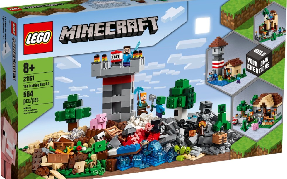 乐高我的世界21161手工盒30速组评测