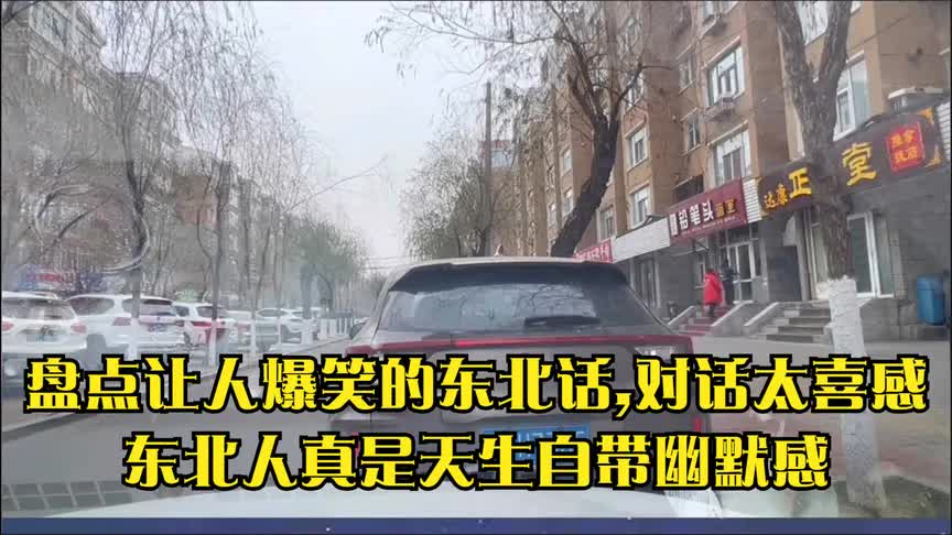 盘点让人爆笑的东北话,哔哩哔哩bilibili