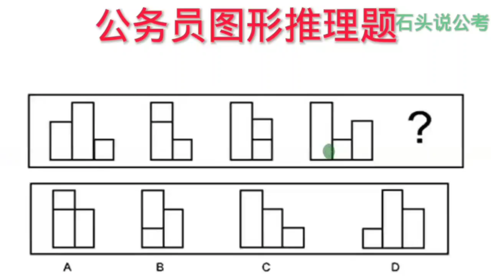 公考题:非常经典公务员招录考试图形推理真题,近几年公考热点题型,熟悉此类题型解题技巧,对于提高解题速度与正确率会大有裨益哔哩哔哩bilibili