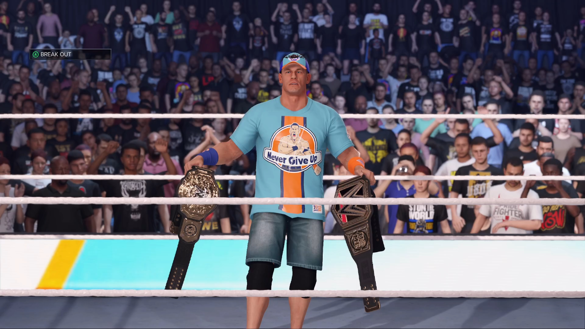 兰迪奥顿vs约翰塞纳 随处双肩压地赛