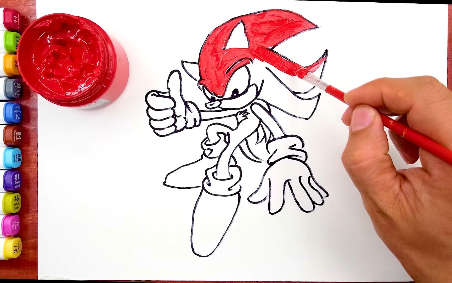 音速小子动画片 索尼克游戏 儿童简笔画 Sonic the Hedgehog 2 Sonic boy cartoon Sonic game children'哔哩哔哩bilibili