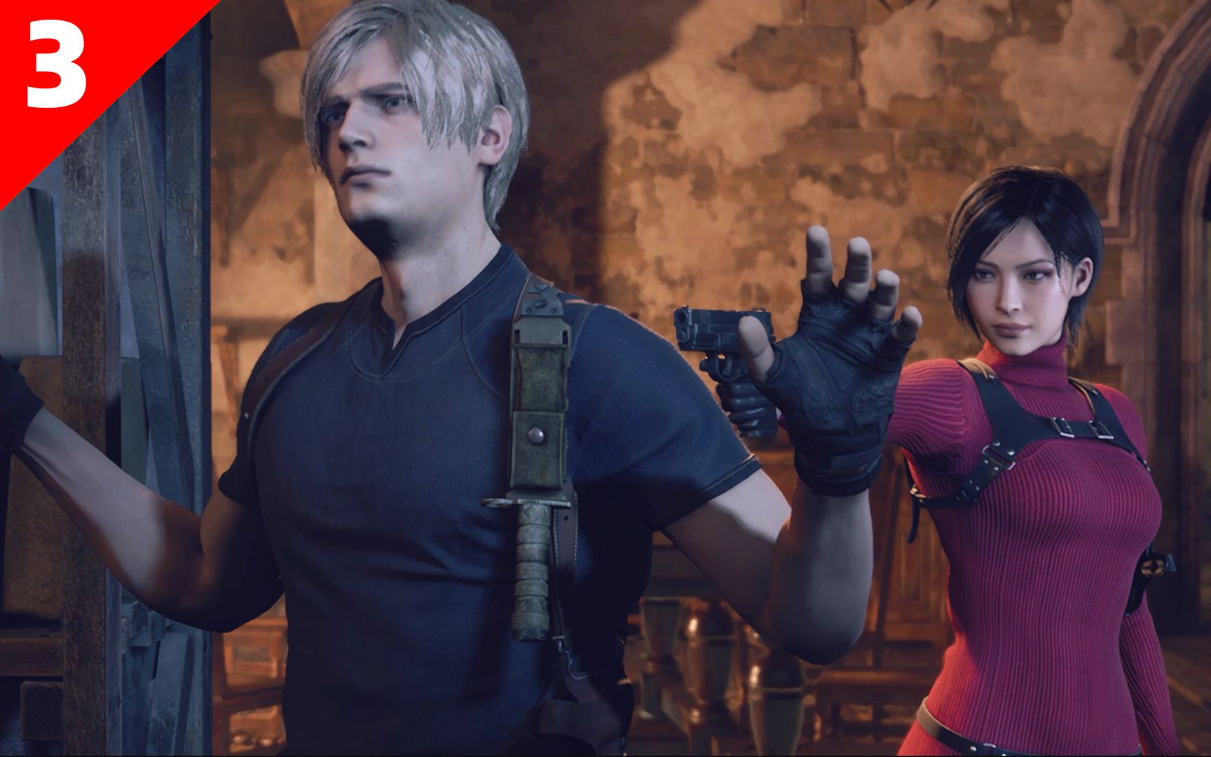 成熟御姐艾达和可爱萌妹艾什莉选谁?《生化危机4》重置版第三期