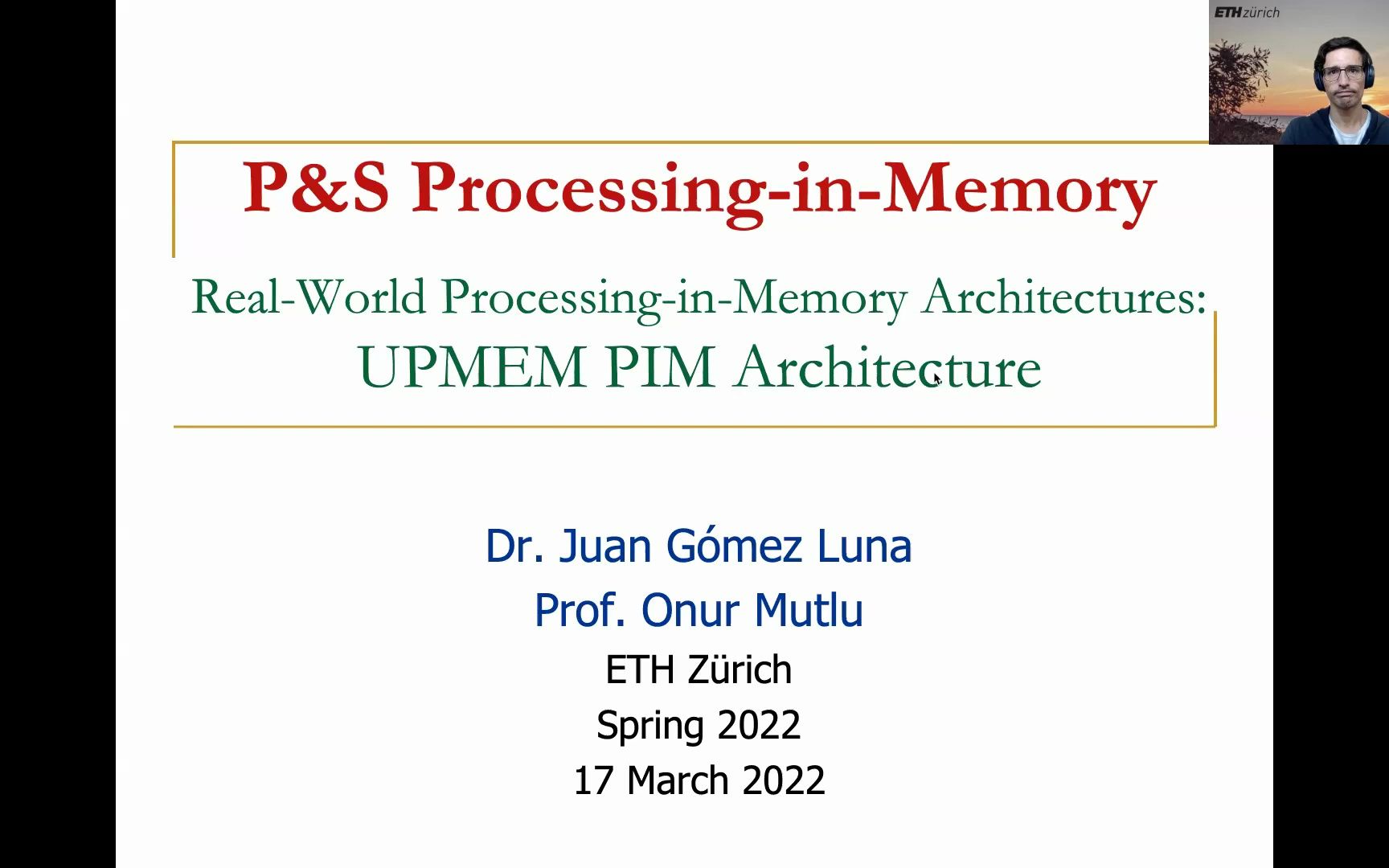 [图]存内计算_Lecture 2_ Real-world PIM: UPMEM PIM Architecture