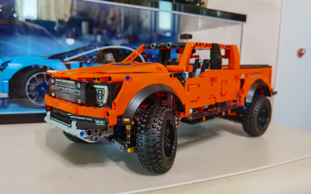 活动作品乐高福特f150猛禽开箱拼装全过程