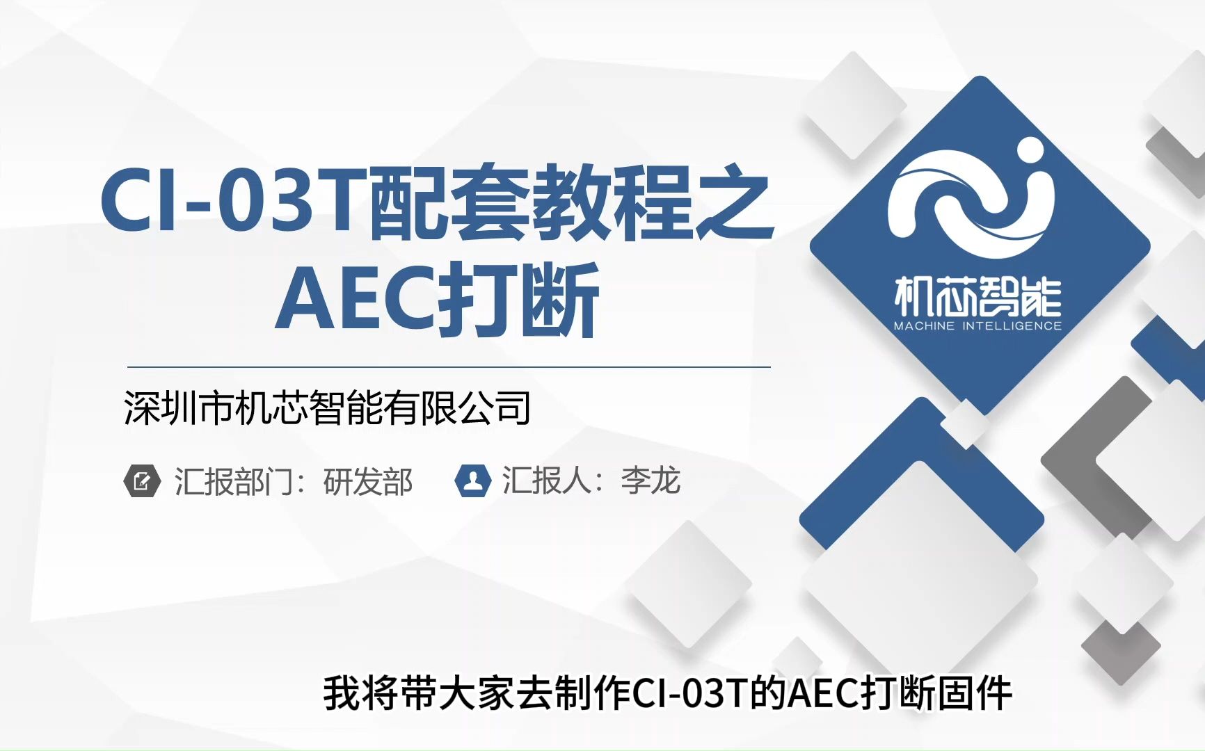 AEC打断操作演示哔哩哔哩bilibili