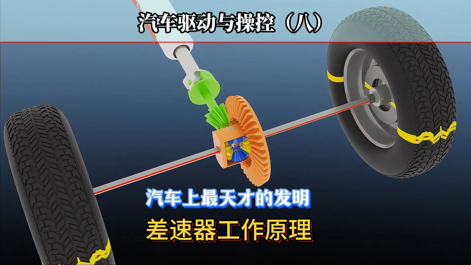 差速器被誉为天才中天才发明的,谁发明的?工作原理简单易懂哔哩哔哩bilibili