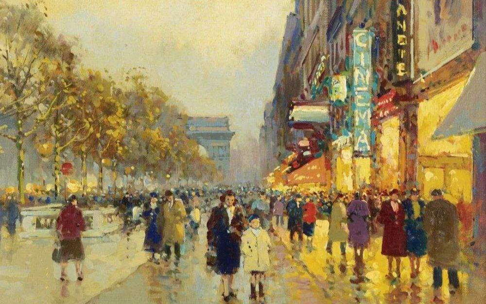 [图]钢琴自弹 香榭丽舍大道的晌午-Midday on the Champs-élysées