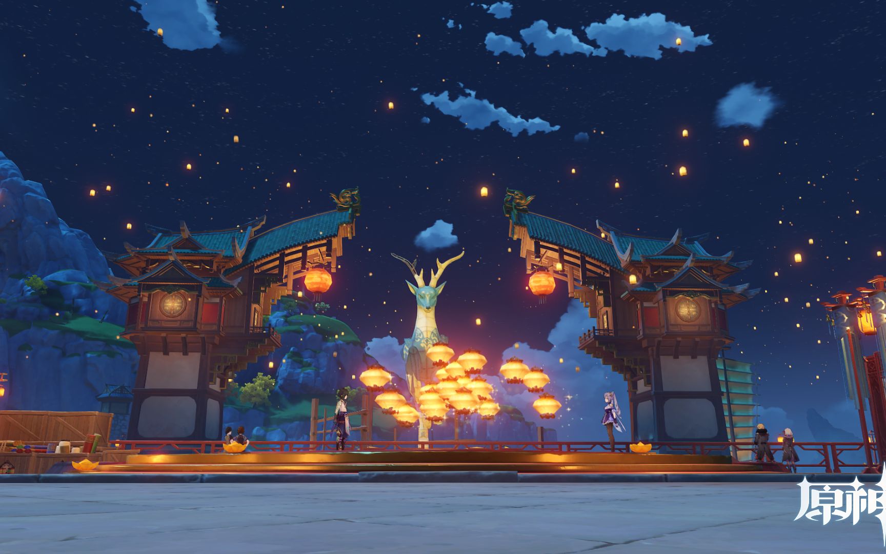 活动作品听说原神的霄灯可以许愿