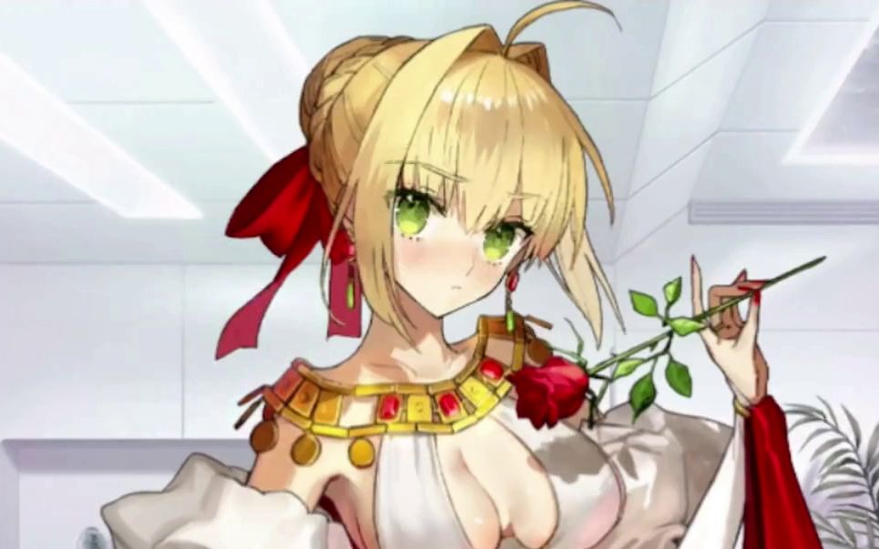 【fgo语音中字】尼禄 灵衣[维纳斯的丝绸] 灵衣开放&myroom语音集 (cv