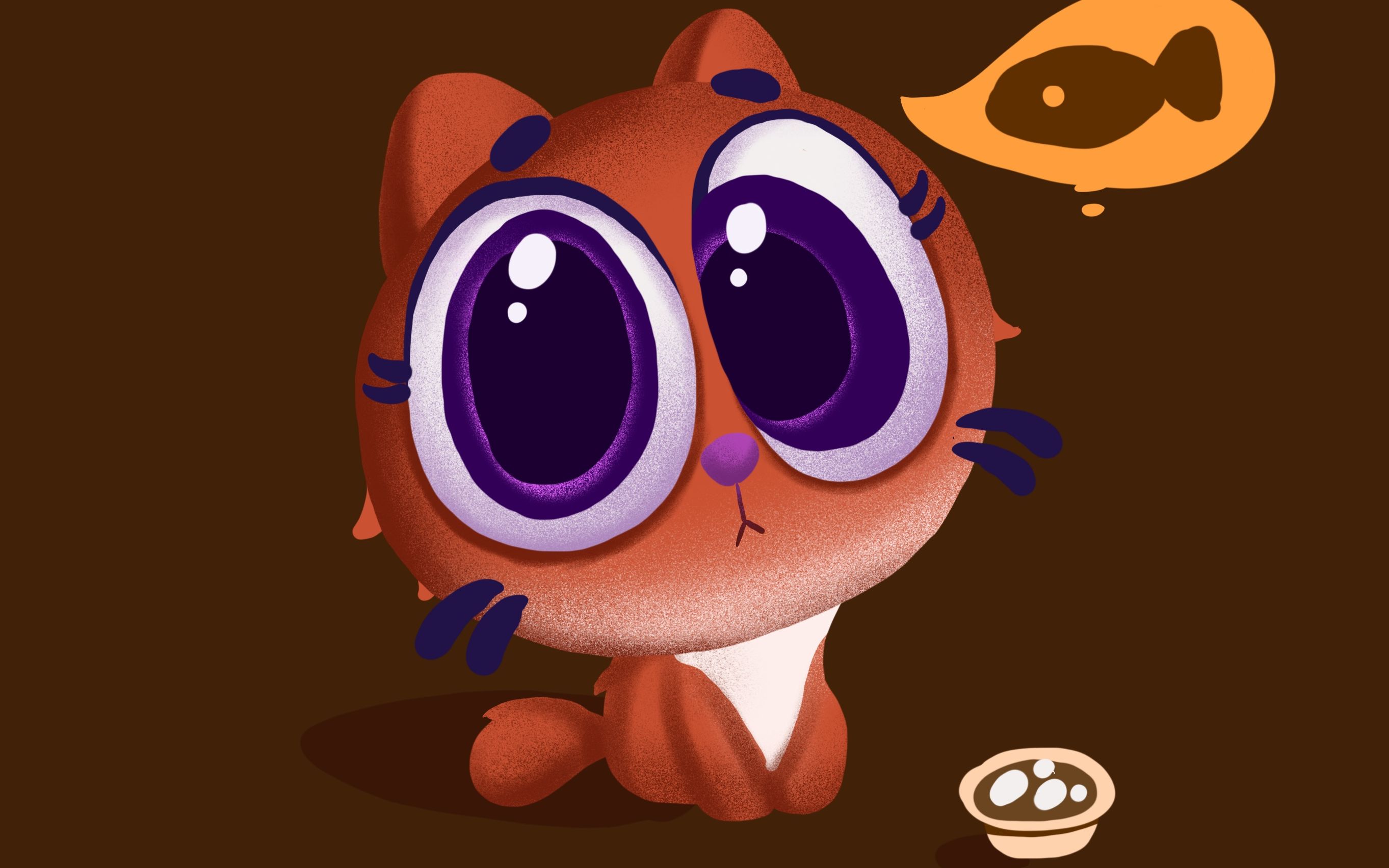 2018ipad pro 12.9 procreate绘画 宝宝让我画了一只喵