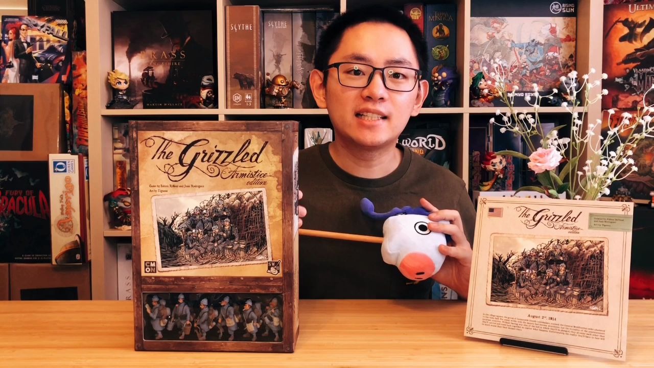 【马大姐桌游】019-the grizzled 步兵的恐惧_哔哩哔哩_bilibili