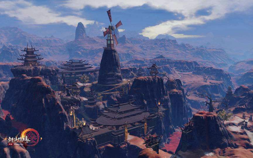 【大力】《剑网三重制版》大唐国家地理恶人谷