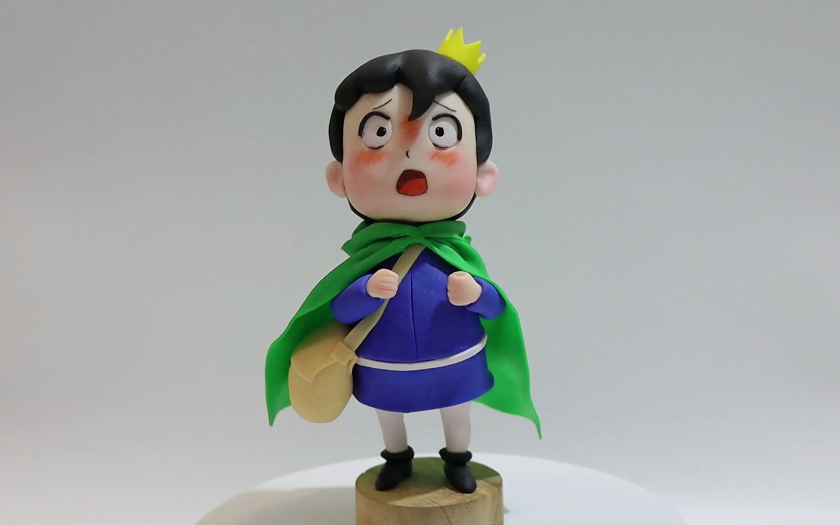 国王的排名波吉小可爱,闪避满分,软陶粘土自制手办