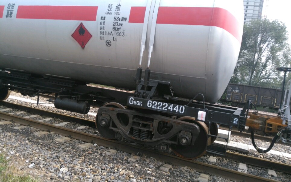 中国铁路g60k罐车特写