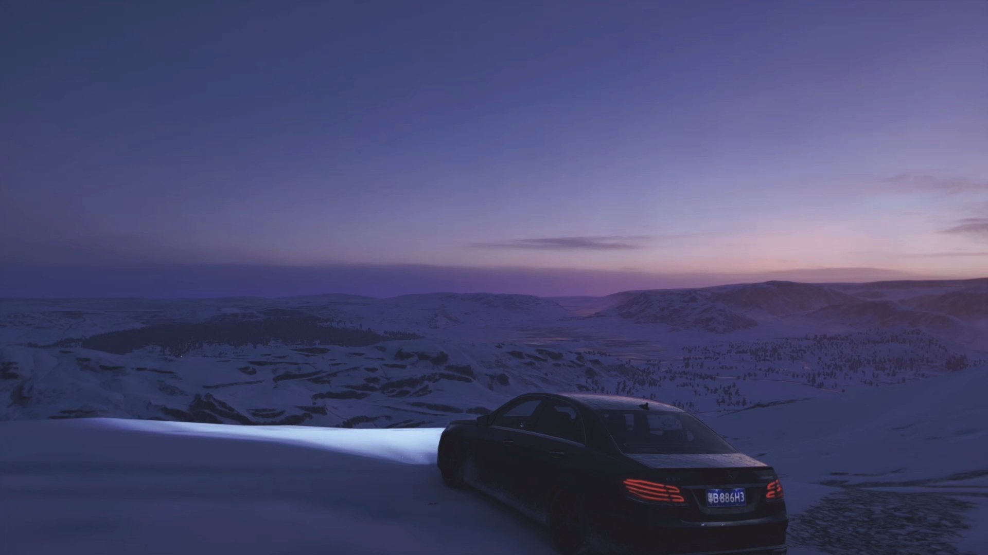 地平线4延时摄影