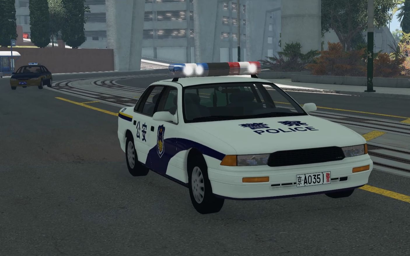 beamng警察模拟:在看驾驶执照居然趁机逃跑?