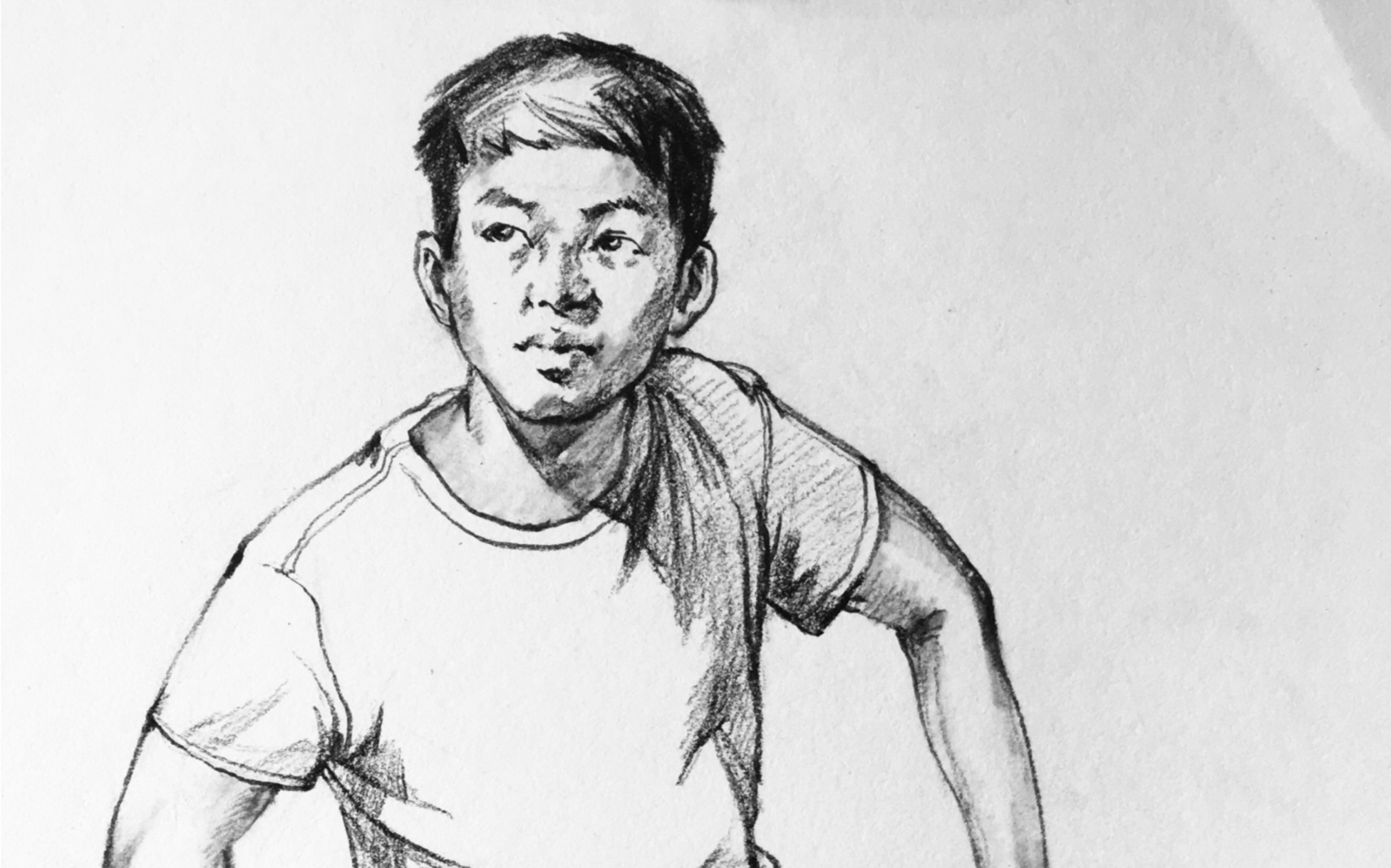 男青年人物速写_哔哩哔哩_bilibili