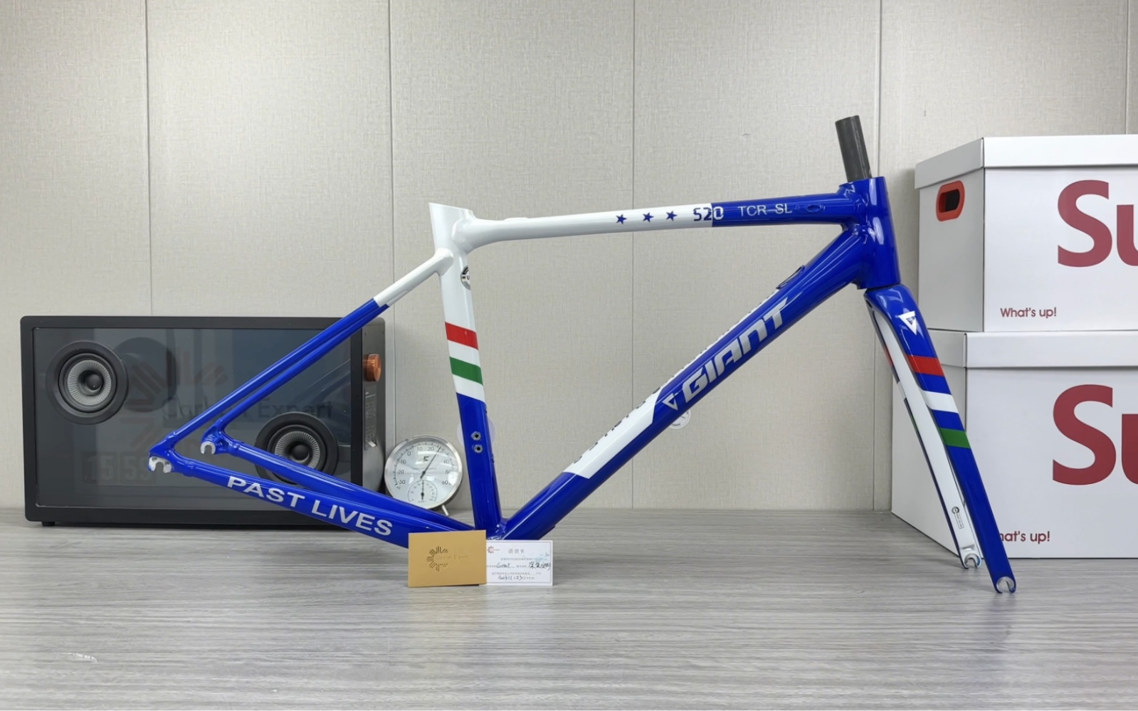 捷安特公路自行车giant涂装定制交工