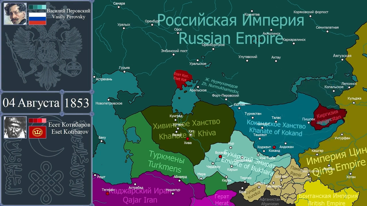 国外大佬作品:俄罗斯征服中亚