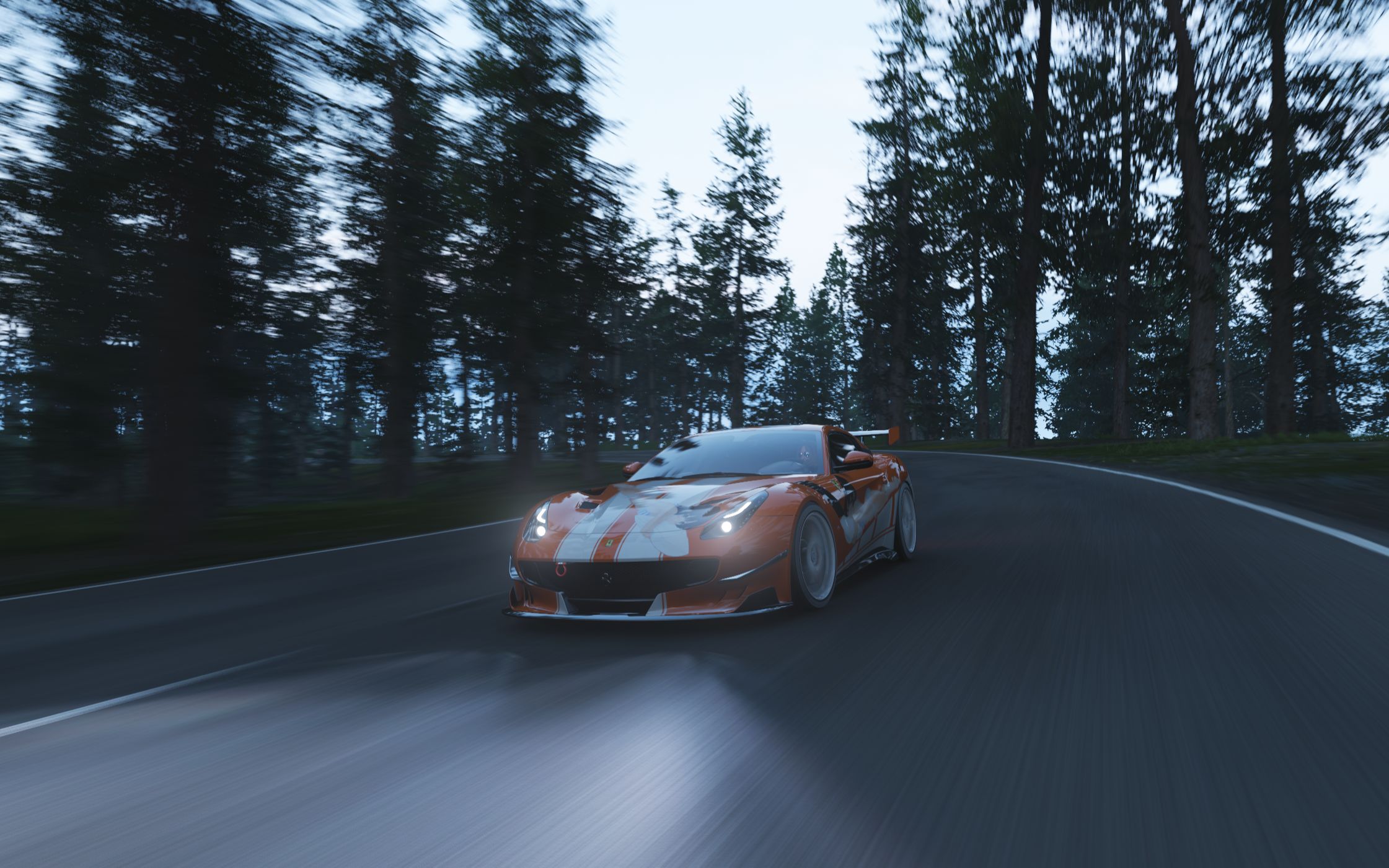 【地平线4】f12tdf环岛第一人称最高难度