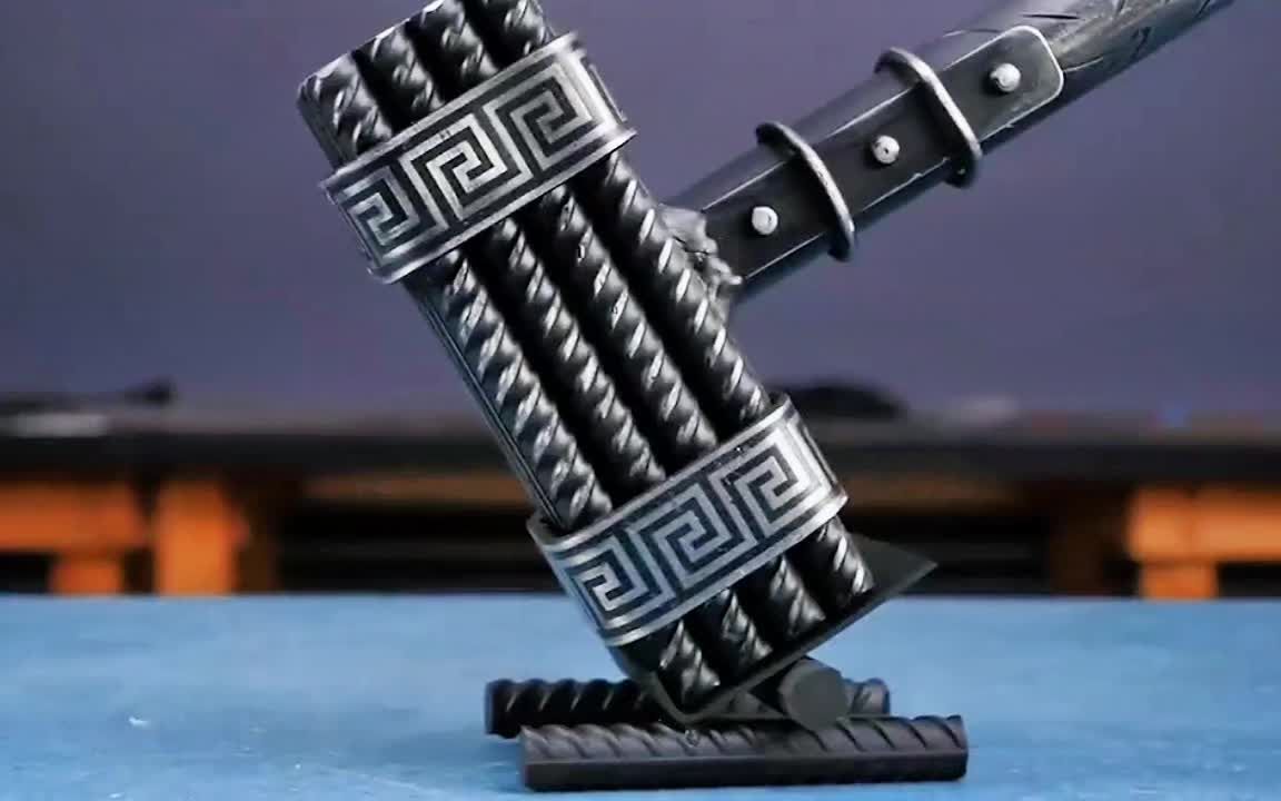 几节平淡无奇的钢筋,被工匠打造成惊艳绝伦的艺术品