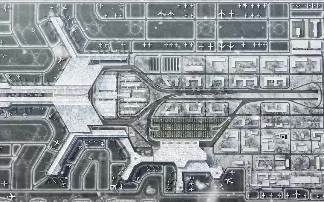 [图]【概念】哈尔滨太平国际机场航站区规划及3航站楼建筑设计方案