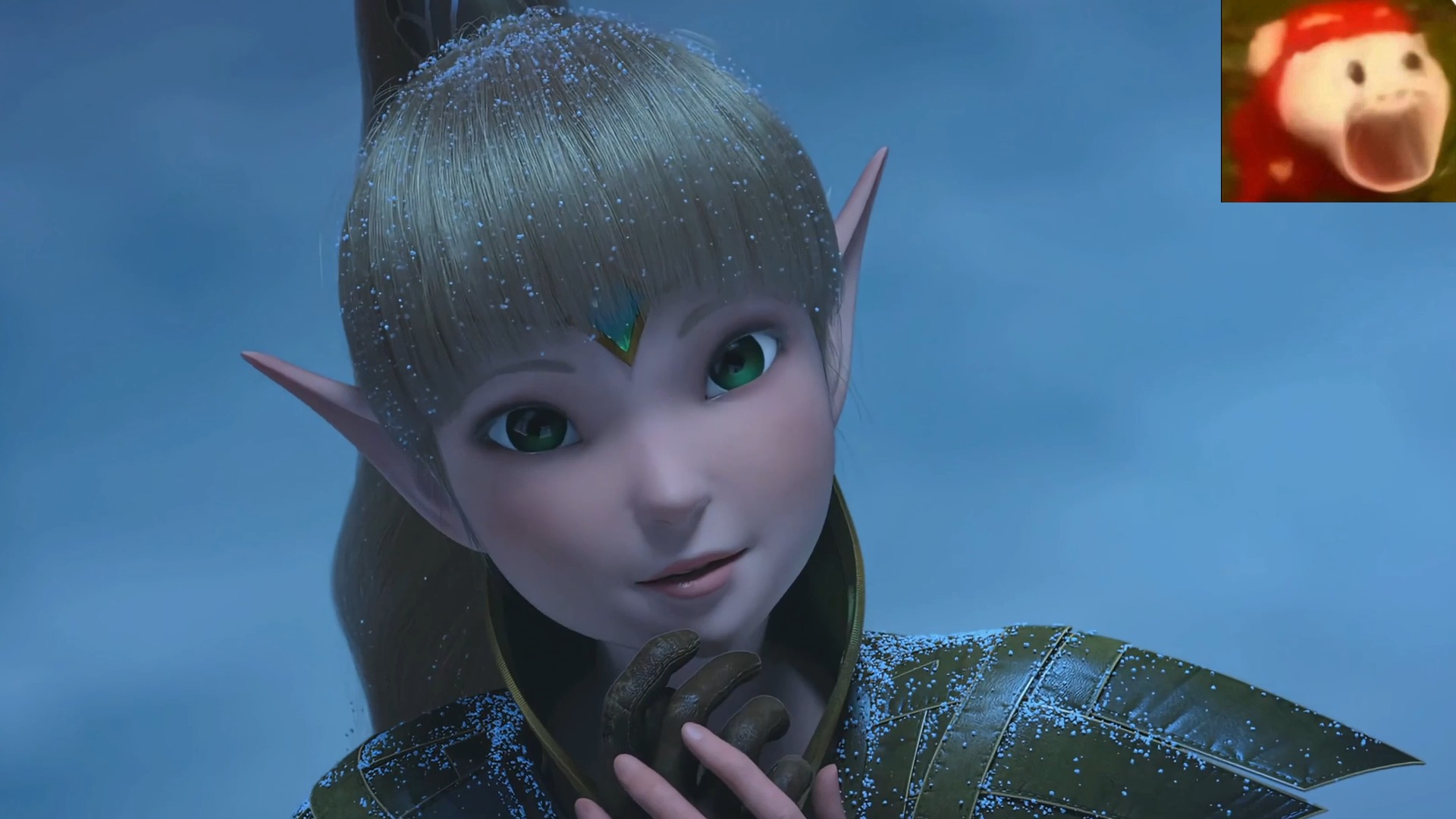 十年前的国产3d动画,热血纯爱有精灵有腿看,搭配女王蜂不死不幸的op1