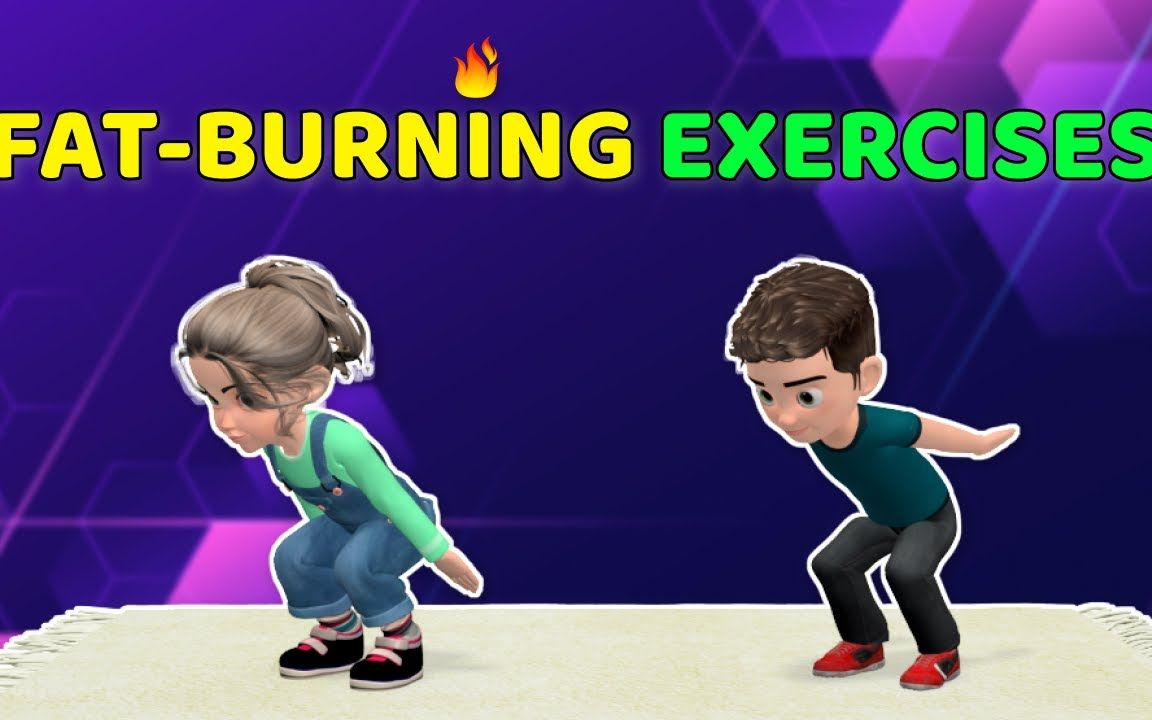 儿童全身燃脂运动(FULLBODY FAT BURNING EXERCISE FOR KIDS)哔哩哔哩bilibili