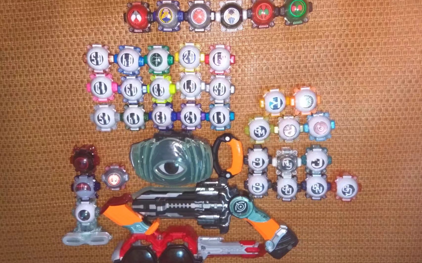 【假面骑士ghost】眼魂全套加限定版眼魂