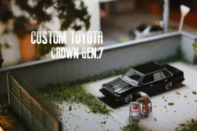 拓意 佛山限定 第七代 丰田皇冠 低悬挂特别版CUSTOM TOYOTA Crown Gen.7