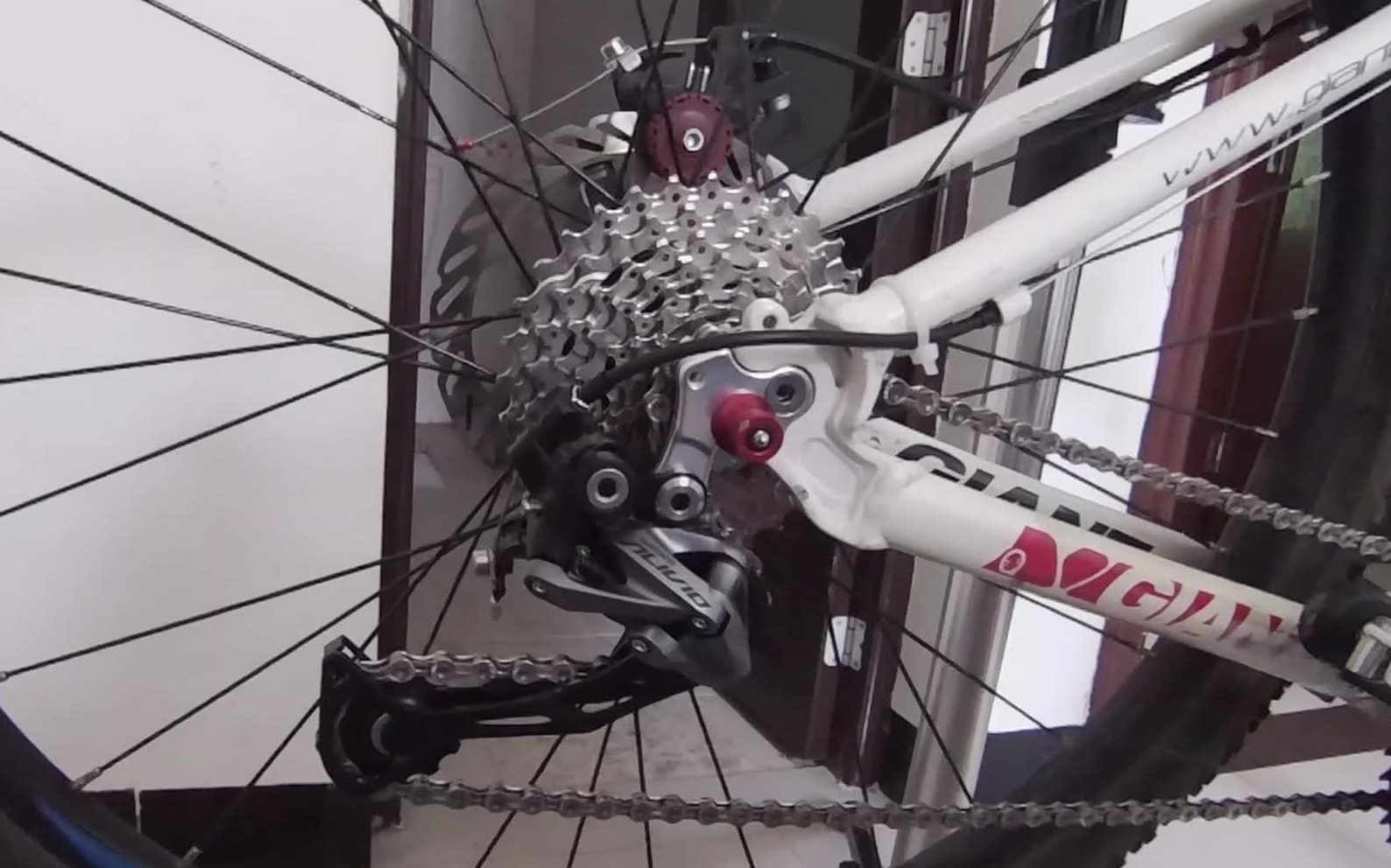 禧玛诺aliviom4000后拨与转把搭配的变速效果