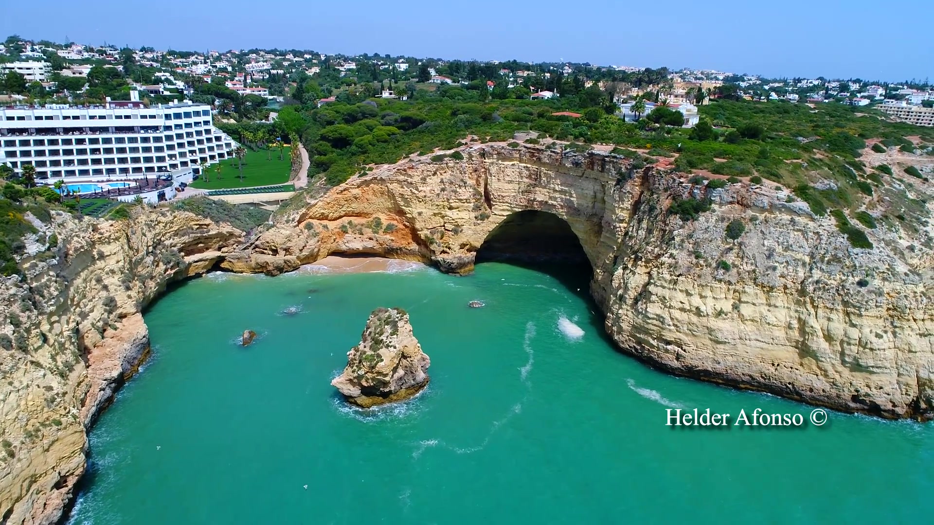 【航拍海滩】praia de vale covo - vale covo beach(第六季)_哔哩