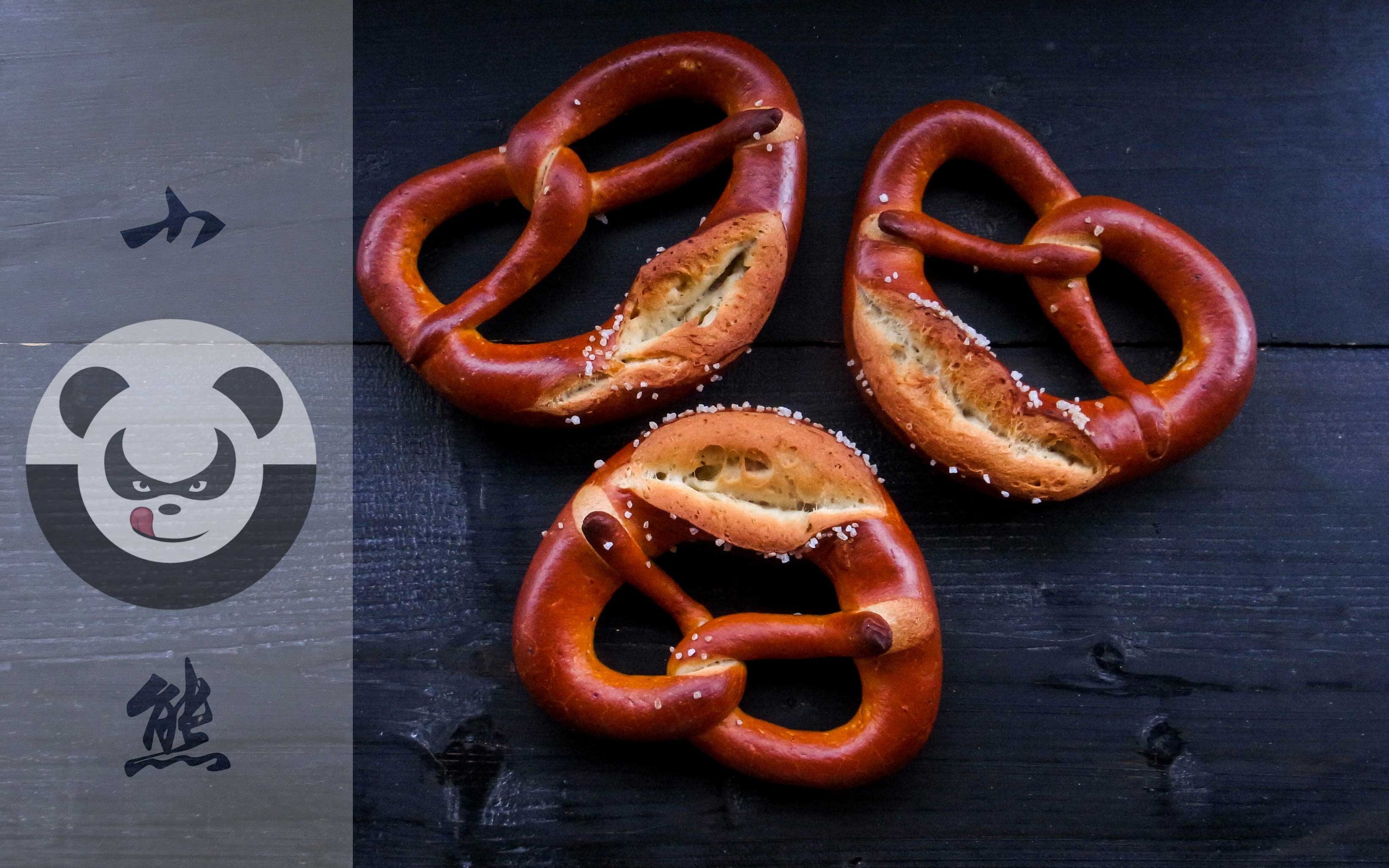 010在家做美味的德国巴伐利亚碱水结普雷结面包pretzel