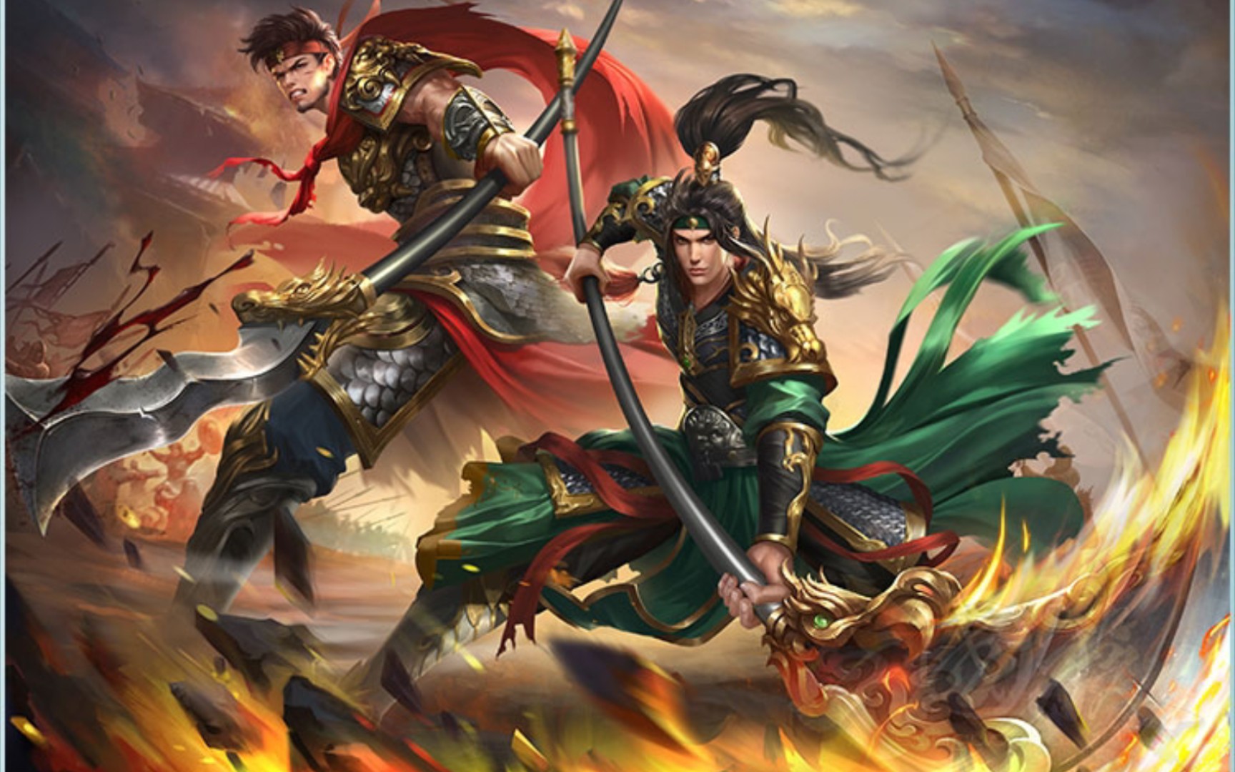 三国杀,至尊八人,界关兴张苞精彩战斗