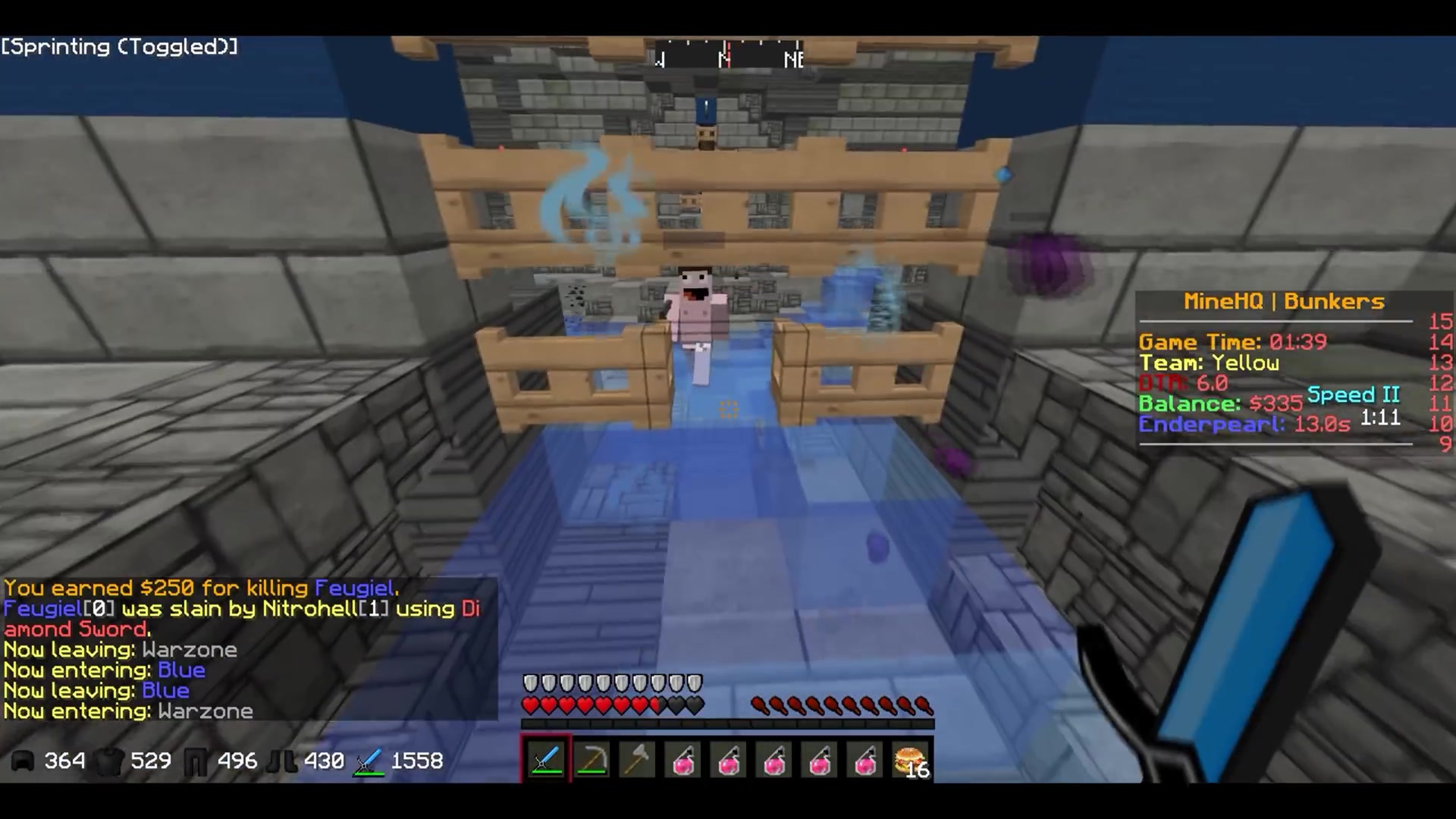 bcz: MineHQ Bunkers ~ Crazy win电子竞技热门视频