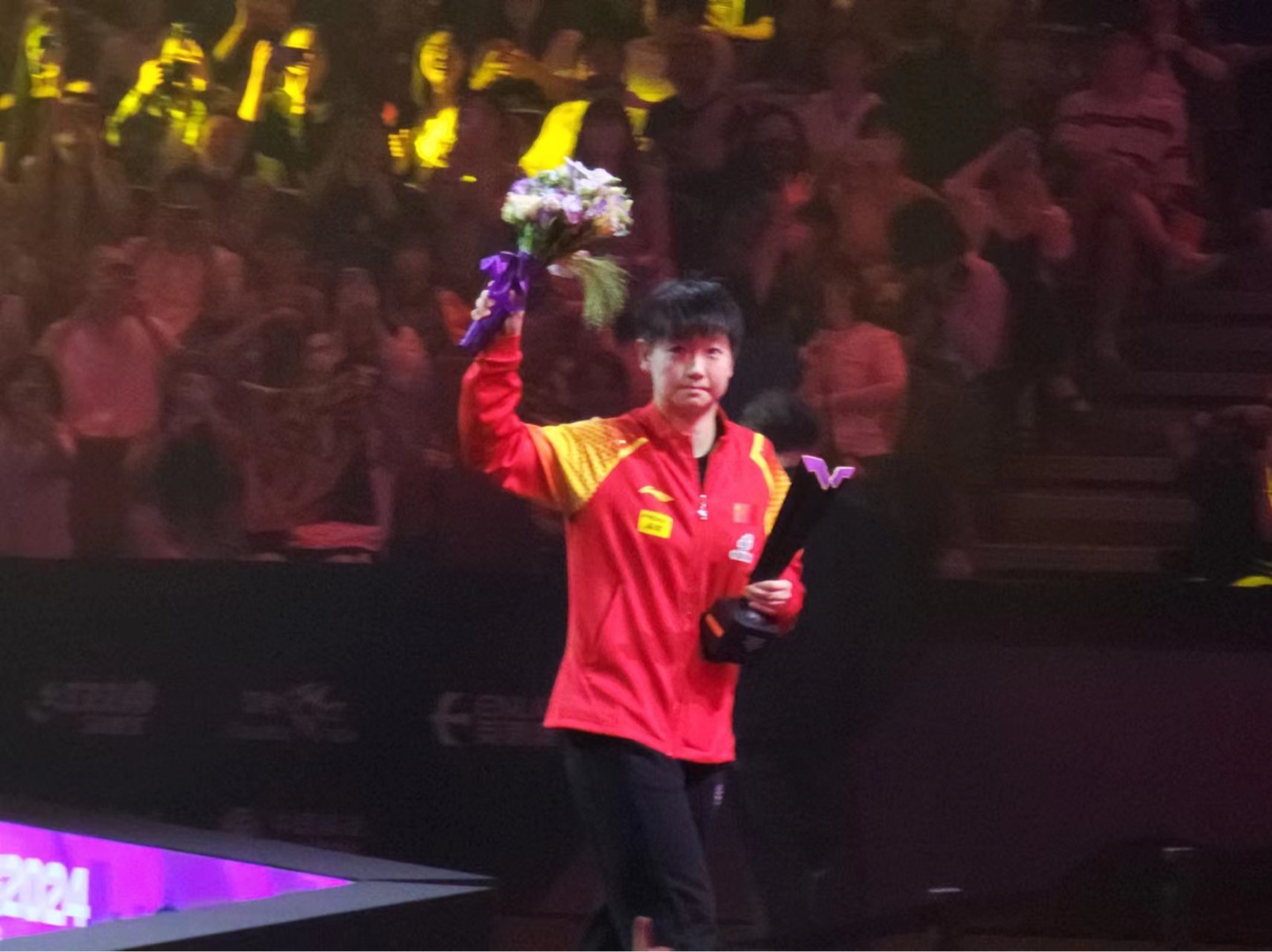 wtt 重庆冠军赛莎莎神仙球