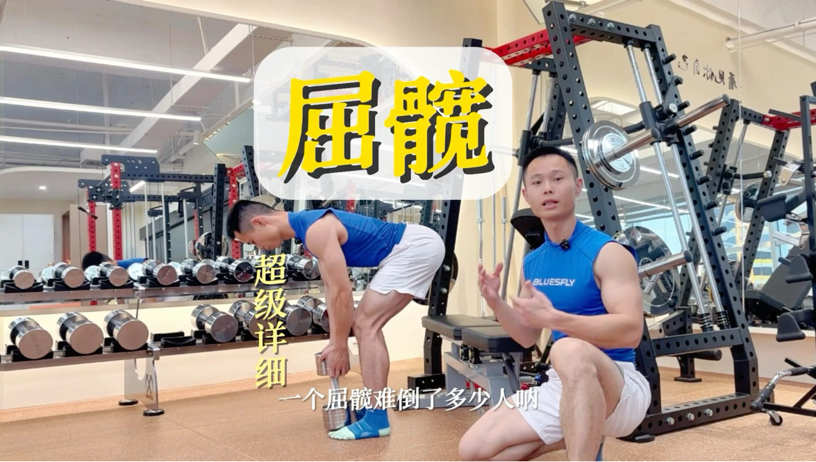 总学不会屈髋？10步拆解，看完立刻懂