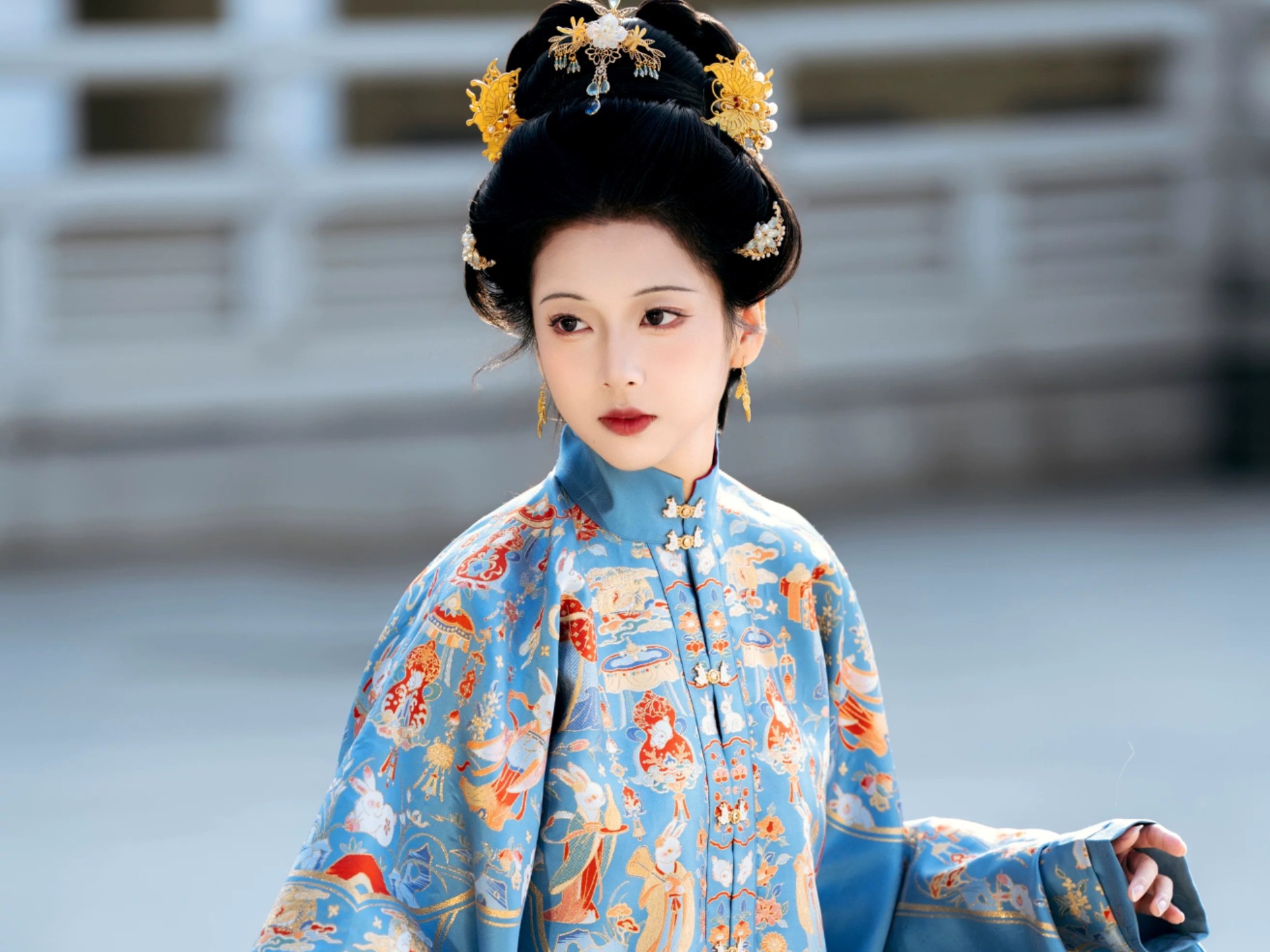 多巴胺色彩明制汉服你喜欢吗?