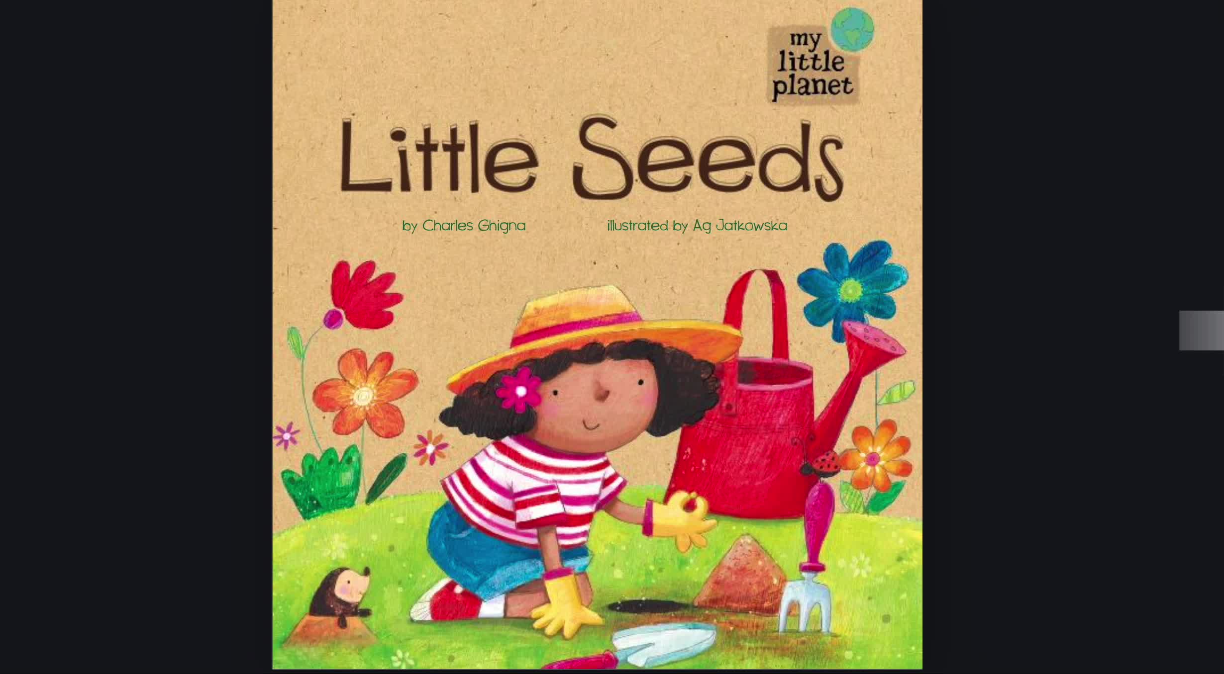 little seeds播种花朵UOIIB共享地球植物的生长英语绘本 English picture book哔哩哔哩bilibili