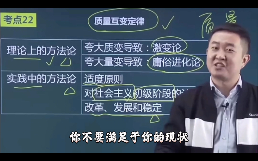 徐涛老师励志语录 量变是质变的必要准备,质变是量变的必然结果,一切成功都是努力积累过后的质变结果哔哩哔哩bilibili