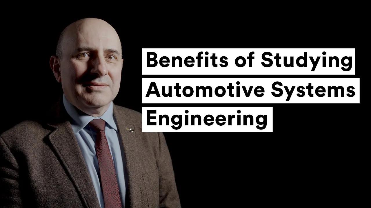 [图]Benefits of Studying Automotive Systems Engineering