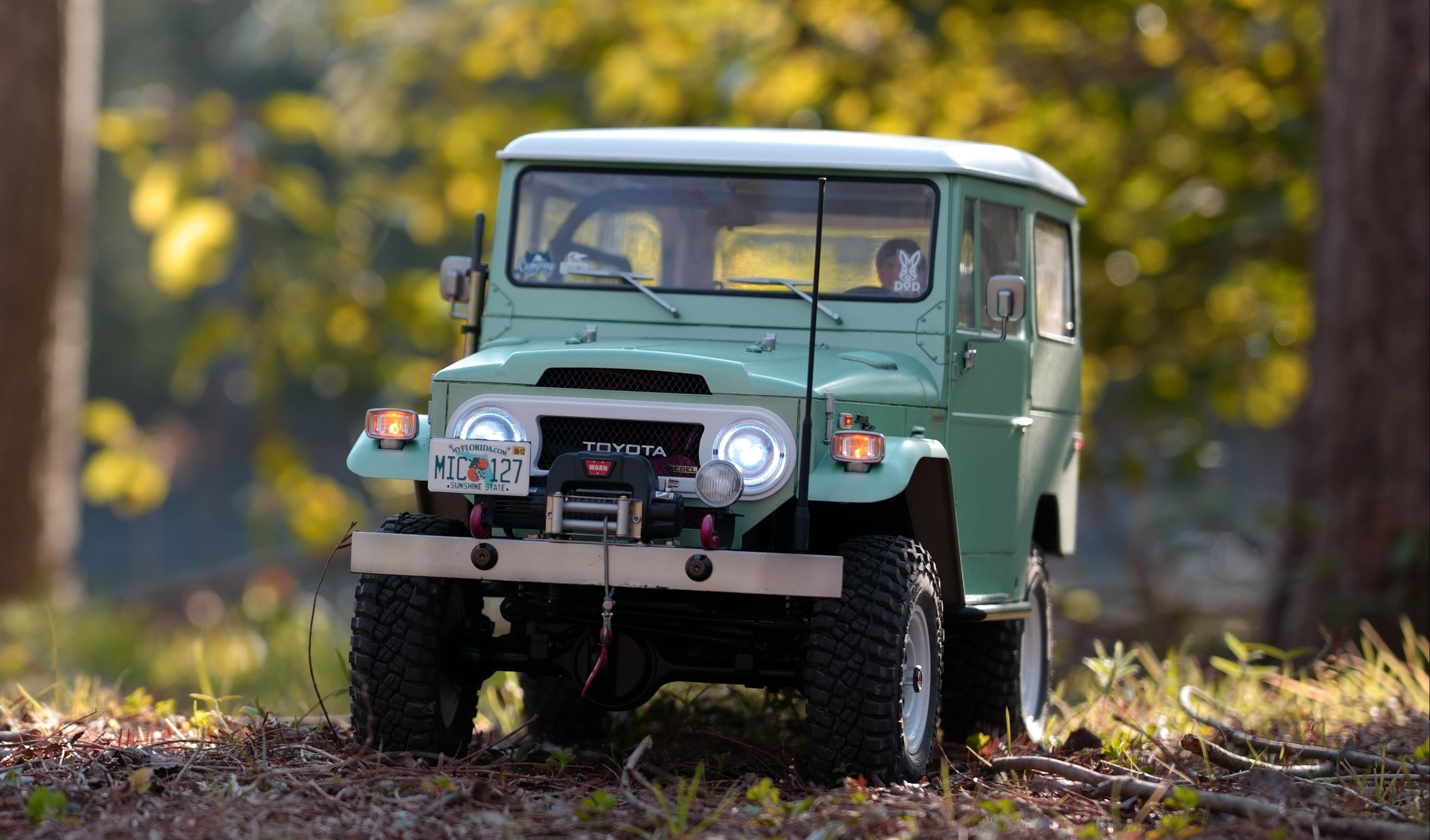 park recon rc仿真攀爬车 rc4wd toyota fj40