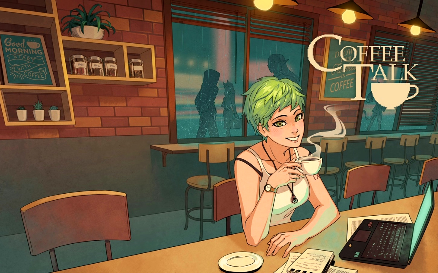 [switch]咖啡谈话全流程全成就实况记录|coffee talk