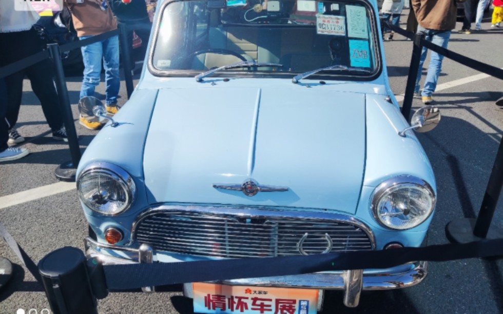 实拍憨豆先生座驾 1978年初代mini !