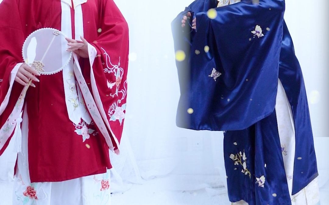 【cp汉服】自古红蓝出cp,你们愿意这么穿汉服吗