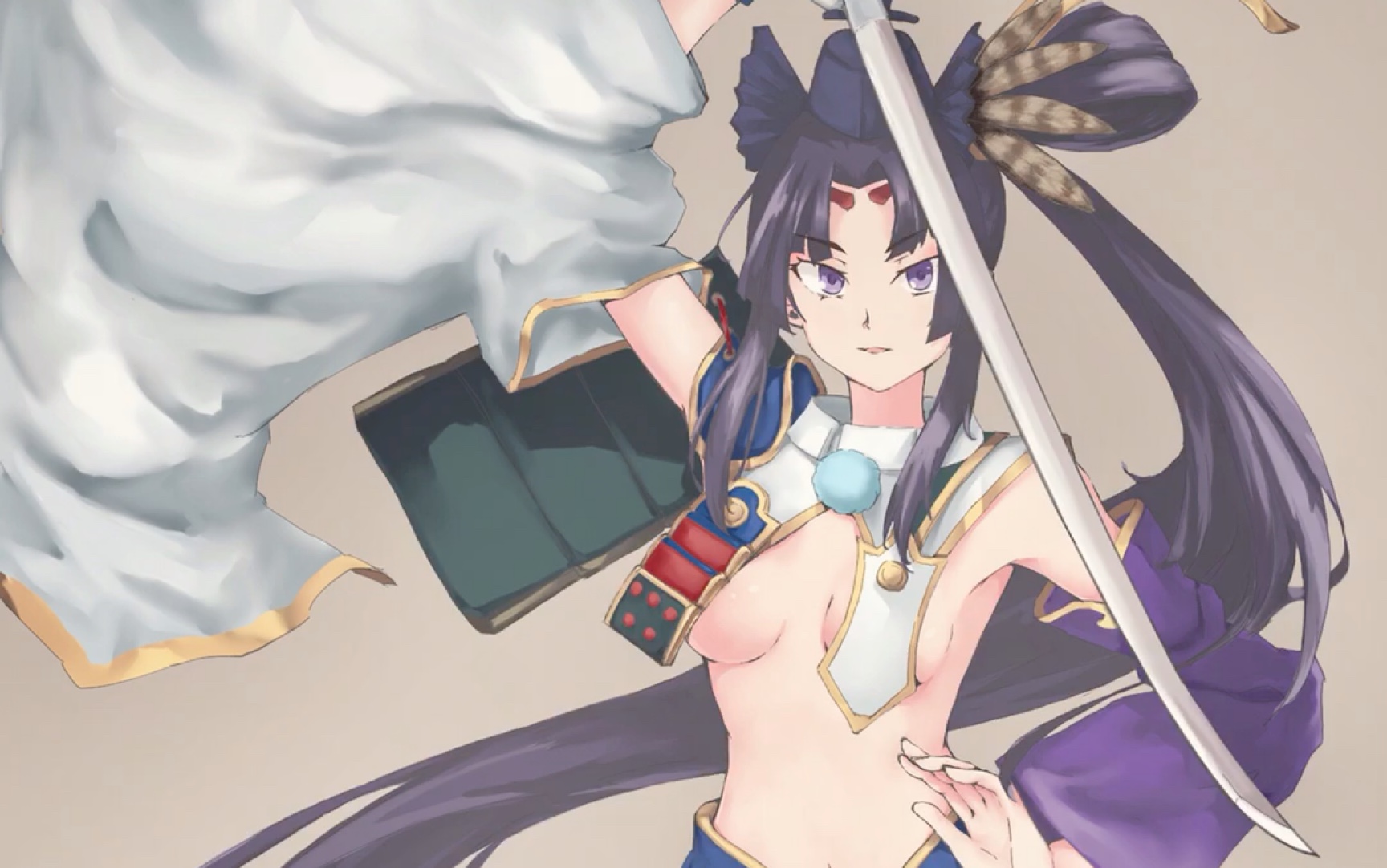 【procreate绘画】fgo牛若丸