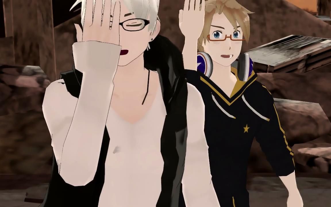 【aphmmd】panda hero!(师徒组&米 α&黑白米)