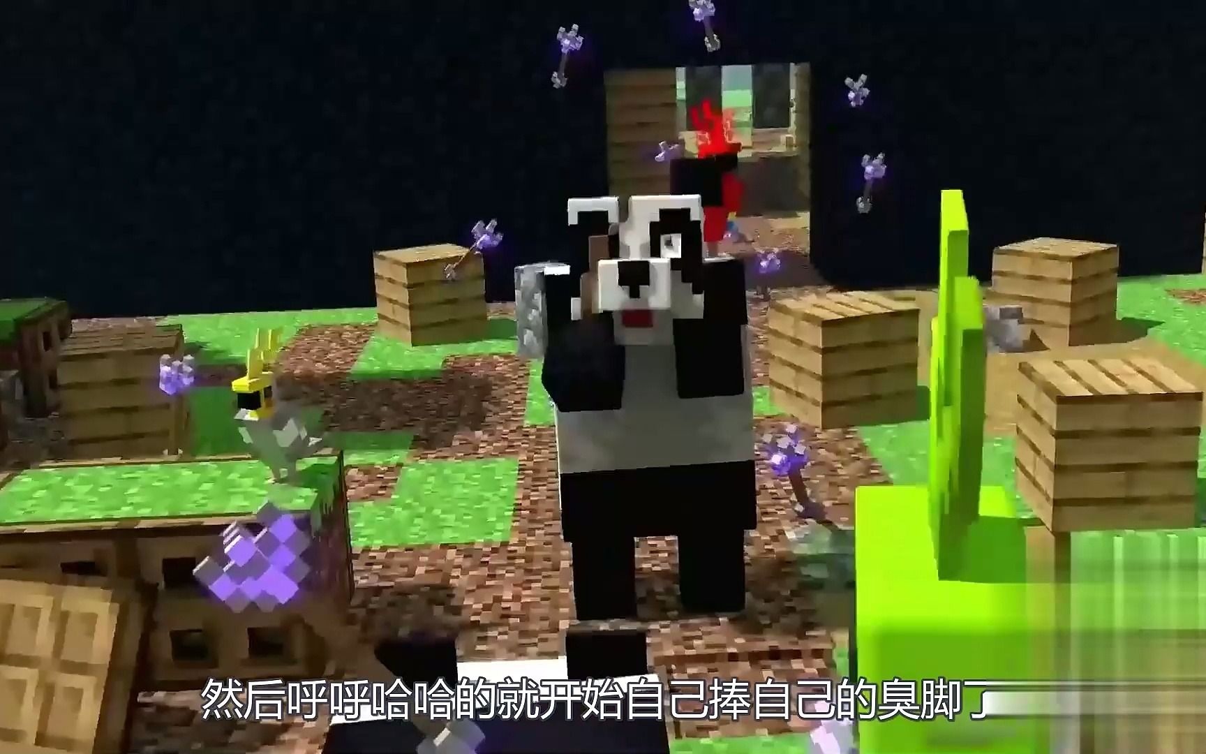 烦人的村民:实体303把红袍当成notch,一言不合,就要跟他单挑?