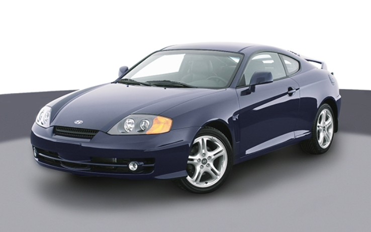 2004 现代 tiburon 正面100%重叠刚性壁障碰撞测试 nhtsa